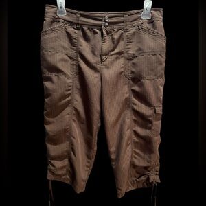 Christopher & Banks Tan Cargo Pants